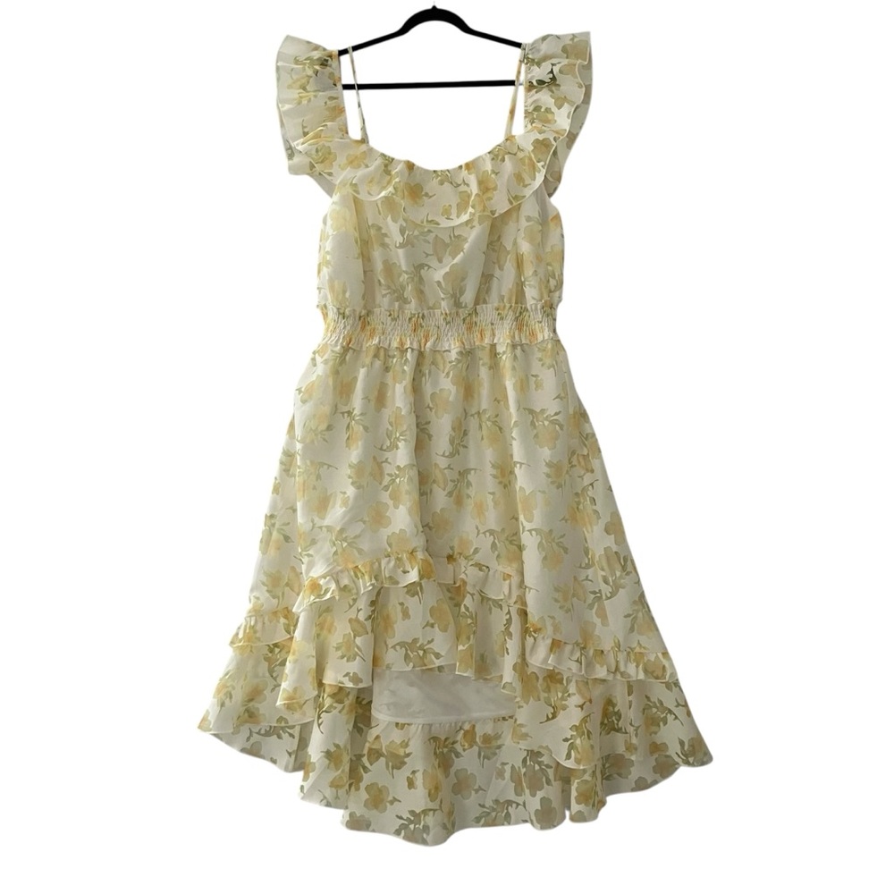 Layered With Love NWT 3X Plus Size Boho Floral High-Low Dress Feminine